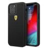 Ferrari FESPEHCP12MBK iPhone12/12 Pro 6,1" czarny/black hardcase On Track Perforated na NearMe.pl