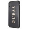 Guess GUHCI65TGGGBK iPhone Xs Maxczarny/black hard case Classic Double Layer Glitter na NearMe.pl