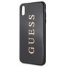 Guess GUHCI65TGGGBK iPhone Xs Maxczarny/black hard case Classic Double Layer Glitter na NearMe.pl