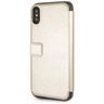 Guess GUFLBKPXIGLGO iPhone X/Xs gold/złoty book Iridescent na NearMe.pl