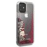 Guess GUHCN61GLHFLRA iPhone 11 6,1" / Xrraspberry hard case Glitter Hearts na NearMe.pl