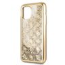 Guess GUHCN58PEOLGGO iPhone 11 Prozłoty/gold hard case 4G Peony Liquid Glitter na NearMe.pl