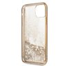 Guess GUHCN58PEOLGGO iPhone 11 Prozłoty/gold hard case 4G Peony Liquid Glitter na NearMe.pl