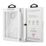 Guess GUHCN61HYMAWH iPhone 11 6,1" / Xrbiały/white Marble tempered glass na NearMe.pl