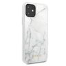 Guess GUHCN61HYMAWH iPhone 11 6,1" / Xrbiały/white Marble tempered glass na NearMe.pl