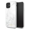 Guess GUHCN61HYMAWH iPhone 11 6,1" / Xrbiały/white Marble tempered glass na NearMe.pl