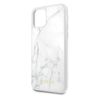 Guess GUHCN61HYMAWH iPhone 11 6,1" / Xrbiały/white Marble tempered glass na NearMe.pl