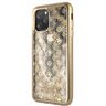 Guess GUHCN65PEOLGGO iPhone 11 ProMax złoty/gold hard case 4G Peony Liquid Glitter na NearMe.pl