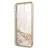 Guess GUHCN65PEOLGGO iPhone 11 ProMax złoty/gold hard case 4G Peony Liquid Glitter na NearMe.pl