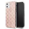 Guess GUHCN61TPERG iPhone 11 6,1" / Xrróżowy/pink hard case 4G Peony Glitter na NearMe.pl