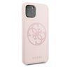 Guess GUHCN58LS4GLP iPhone 11 Prolight pink/jasnoróżowy hard case Silicone 4G Tone On Tone na NearMe.pl