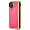 Guess GUHCN65GLTRPI iPhone 11 Pro Maxróżowy/pink hard case Glow in the Dark Sand Matte na NearMe.pl