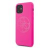 Guess GUHCN61LS4GFU iPhone 11 6,1" / Xrfuksja/fuchsia hard case Silicone 4G Tone On Tone na NearMe.pl