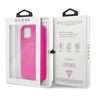 Guess GUHCN61LS4GFU iPhone 11 6,1" / Xrfuksja/fuchsia hard case Silicone 4G Tone On Tone na NearMe.pl