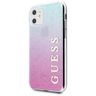 Guess GUHCN61PCUGLPBL iPhone 11 różowo-niebieski/pink blue hard case Glitter Gradient na NearMe.pl