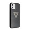 Guess GUHCN61SGTLBK iPhone 11 6,1" / Xrczarny/black hard case Glitter Triangle na NearMe.pl