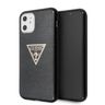 Guess GUHCN61SGTLBK iPhone 11 6,1" / Xrczarny/black hard case Glitter Triangle na NearMe.pl