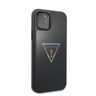 Guess GUHCN58TRMLBK iPhone 11 Proczarny/black hard case Triangle Glitter na NearMe.pl