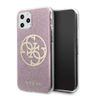 Guess GUHCN58PCUGLPI iPhone 11 Proróżowy/pink hard case 4G Circle Glitter na NearMe.pl