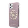 Guess GUHCN58PCUGLPI iPhone 11 Proróżowy/pink hard case 4G Circle Glitter na NearMe.pl
