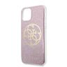 Guess GUHCN58PCUGLPI iPhone 11 Proróżowy/pink hard case 4G Circle Glitter na NearMe.pl