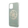 Guess GUHCN58PCUGLKA iPhone 11 Prokhaki hard case 4G Circle Glitter na NearMe.pl