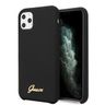 Guess GUHCN65LSLMGBK iPhone 11 Pro Maxblack/czarny hard case Silicone Vintage Gold Logo na NearMe.pl