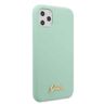 Guess GUHCN58LSLMGG iPhone 11 Pro zielony/green hard case Silicone Vintage Gold Logo na NearMe.pl