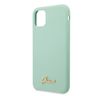 Guess GUHCN65LSLMGG iPhone 11 Pro Max zielony/green hard case Silicone Vintage Gold Logo na NearMe.pl