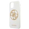 Guess GUHCN61TPUWHGLG iPhone 11 6,1" /Xr biały/white hard case Glitter 4G Circle Logo na NearMe.pl