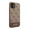 Guess GUHCN61G4GLBR iPhone 11 / Xr 6,1"brązowy/brown hard case 4G Stripe Collection na NearMe.pl