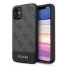 Guess GUHCN61G4GLGR iPhone 11 6,1" / Xrszary/grey hard case 4G Stripe Collection na NearMe.pl