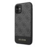Guess GUHCN61G4GLGR iPhone 11 6,1" / Xrszary/grey hard case 4G Stripe Collection na NearMe.pl