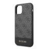 Guess GUHCN61G4GLGR iPhone 11 6,1" / Xrszary/grey hard case 4G Stripe Collection na NearMe.pl