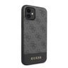 Guess GUHCN61G4GLGR iPhone 11 6,1" / Xrszary/grey hard case 4G Stripe Collection na NearMe.pl