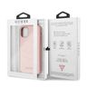 Guess GUHCN61RSSASRG iPhone 11 6,1" / Xrróżowo-złoty/rose gold hard case Saffiano 4G Circle Logo na NearMe.pl