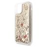 Guess GUHCN58GLHREGO iPhone 11 Progold/złoty hard case Liquid Glitter Hearts na NearMe.pl