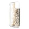 Guess GUHCN58GLHREGO iPhone 11 Progold/złoty hard case Liquid Glitter Hearts na NearMe.pl
