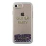 Guess GUHCP7GLUQPU iPhone 6/7/8/SE 2020 / SE 2022 fioletowy/purple hard case Liquid Glitter Party na NearMe.pl