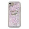 Guess GUHCP7GLUQPU iPhone 6/7/8/SE 2020 / SE 2022 fioletowy/purple hard case Liquid Glitter Party na NearMe.pl