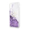 Guess GUHCPXGLUQPU iPhone X/Xsfioletowy/purple hard case Liquid Glitter Party na NearMe.pl