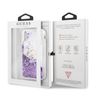 Guess GUHCPXGLUQPU iPhone X/Xsfioletowy/purple hard case Liquid Glitter Party na NearMe.pl