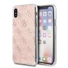 Guess GUHCPXPCU4GLPI iPhone X/Xsróżowy/pink hard case 4G Glitter na NearMe.pl