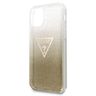 Guess GUHCN61SGTLGO iPhone 11 6,1" / Xrzłoty/gold hard case Glitter Triangle na NearMe.pl