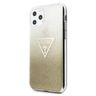 Guess GUHCN61SGTLGO iPhone 11 6,1" / Xrzłoty/gold hard case Glitter Triangle na NearMe.pl