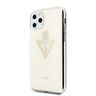 Guess GUHCN58SGTLGO iPhone 11 Pro złoty/gold hard case Glitter Triangle na NearMe.pl
