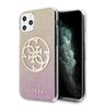 Guess GUHCN58PCUGLPGG iPhone 11 Proróżowo-złoty/gold pink hard case Glitter Gradient 4G Circle Logo na NearMe.pl
