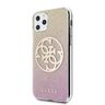 Guess GUHCN58PCUGLPGG iPhone 11 Proróżowo-złoty/gold pink hard case Glitter Gradient 4G Circle Logo na NearMe.pl