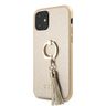 Guess GUHCN61RSSABE iPhone 11 6,1" / Xrbeige/beżowy hard case Saffiano with ring stand na NearMe.pl