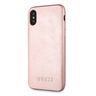 Guess GUHCPXSLSAPI iPhone X/Xsróżowy/pink hard case Saffiano na NearMe.pl